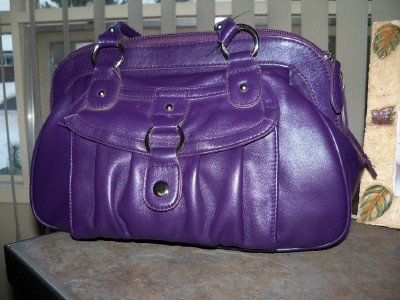 Purple purse in Philadelphia