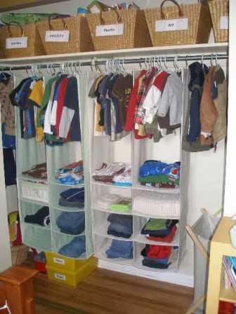 Organizing Closet
