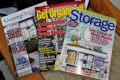 organizing magazines