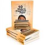 Why does paper organization sink to the bottom of our organizational to do list?