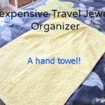 A Simple & Inexpensive Travel Jewelry Organizer