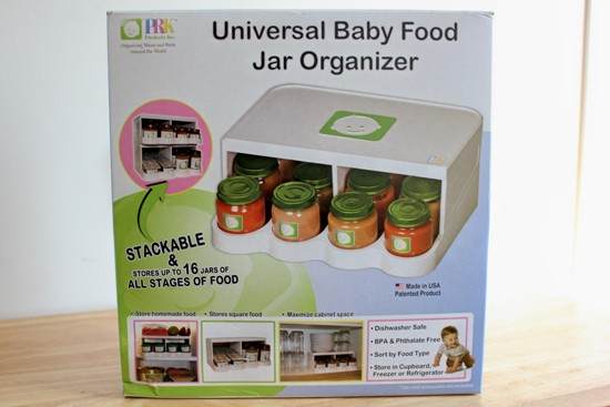 baby food jar organizer
