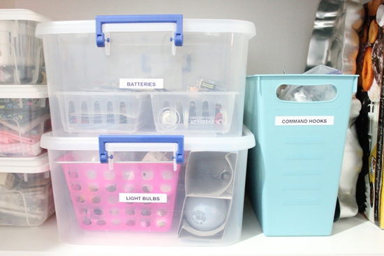 storage bins
