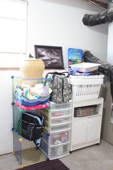 storage space before