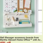 Creating a Command Center with the Martha Stewart Wall Manager