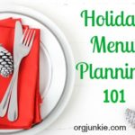 Menu Plan Monday ~ Dec 15/14