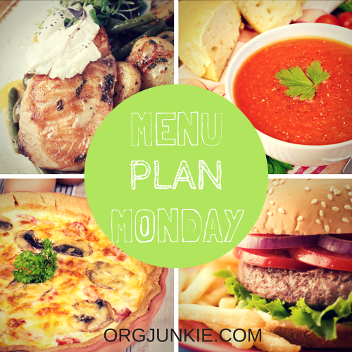Menu Plan Monday for the week of Nov 23/15. Recipe links and menu planning inspiration!!