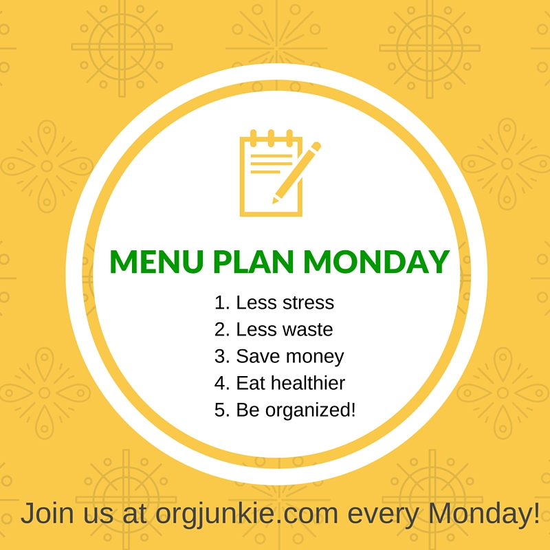 Menu Plan Monday - recipe ideas and menu planning inspiration for the week of Jan 4/16