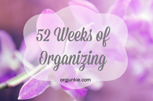 52 Weeks of Organizing
