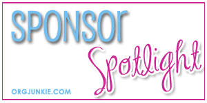 Sponsor Spotlight for August 2015 at I'm an Organizing Junkie blog Fantastic organizational resources!!