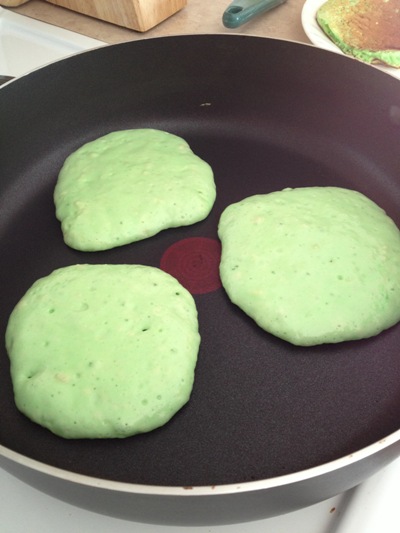 green-pancakes