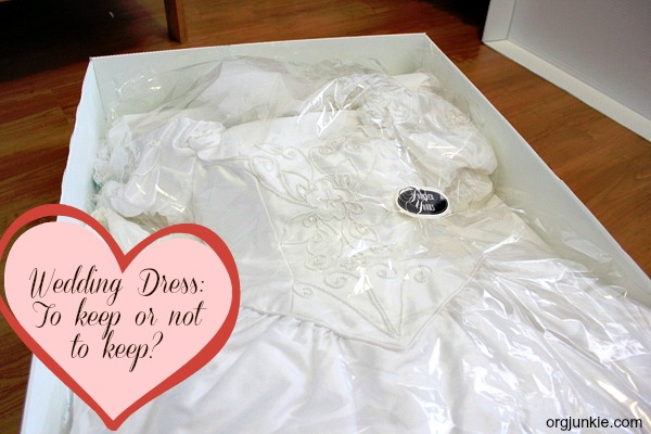Wedding Dress: To keep or not to keep