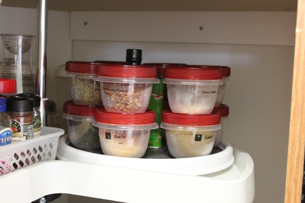 spices reorganized