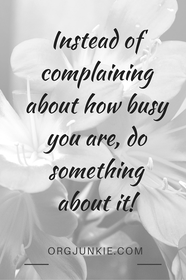 Are you complicating life more than you need to