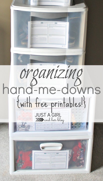 Organizing-Hand-Me-Downs