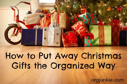 How to put away Christmas the organized way