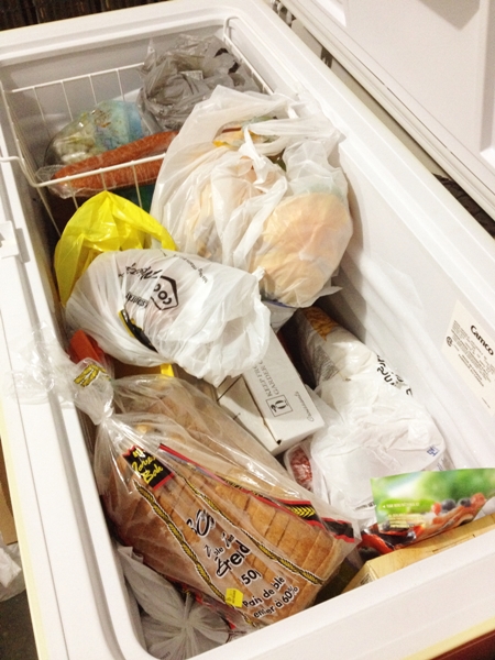 Full Freezer Needs to Be Organized