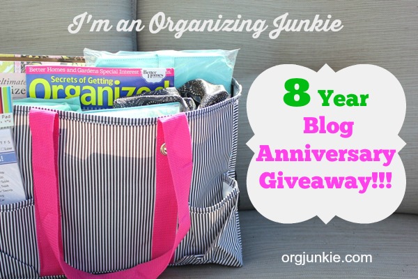 8 Year Blog Anniversary Giveaway