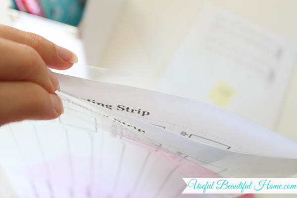Multiple copies of printables store easily in page protectors