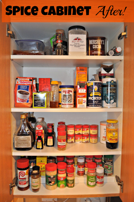 Spice Cabinet After