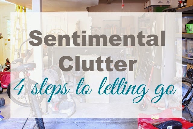 sentimental clutter and letting go