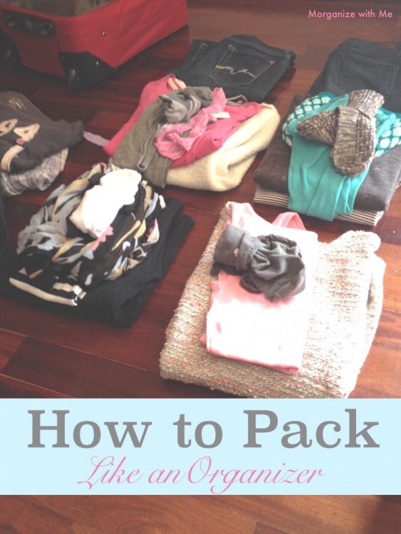 Packing tips to help you pack like an organizer.  Great tips!