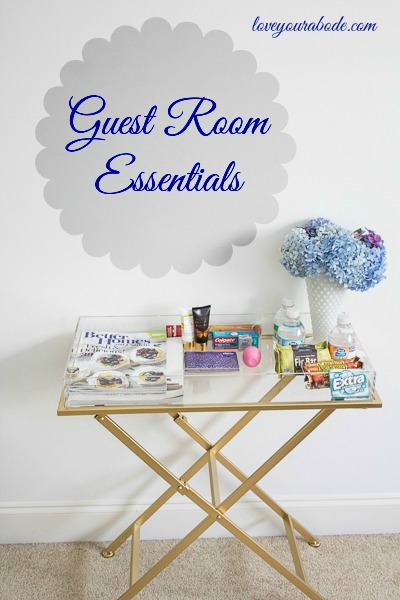 Guest Room Essentials to make your guests feel at home