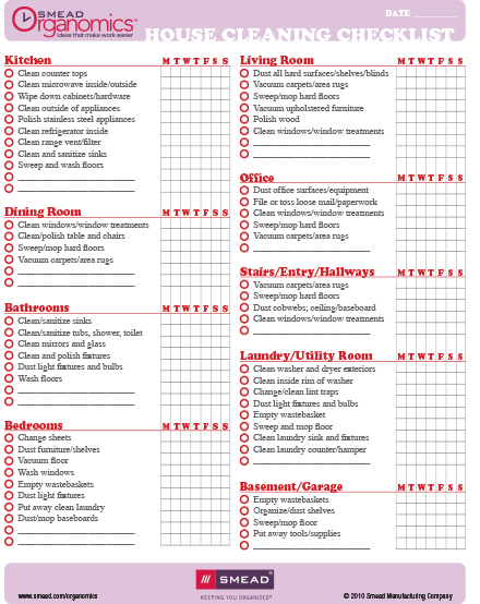 housecleaning-checklist