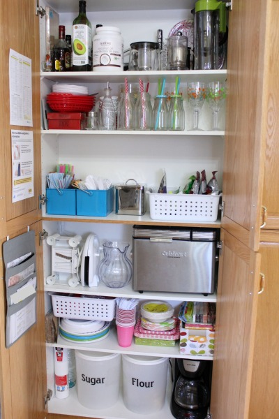 kitchen storage after