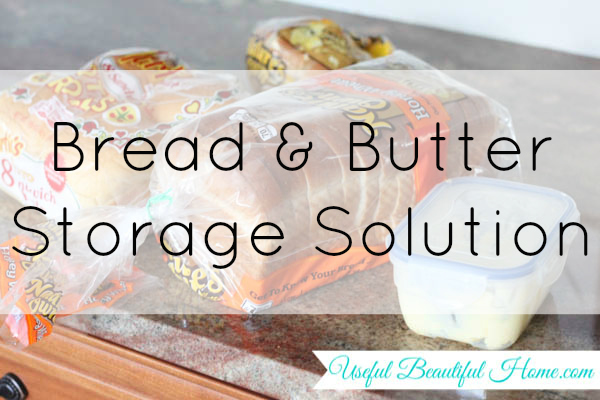 Bread and Butter Storage Solution