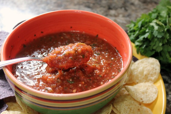 Quick homemade salsa