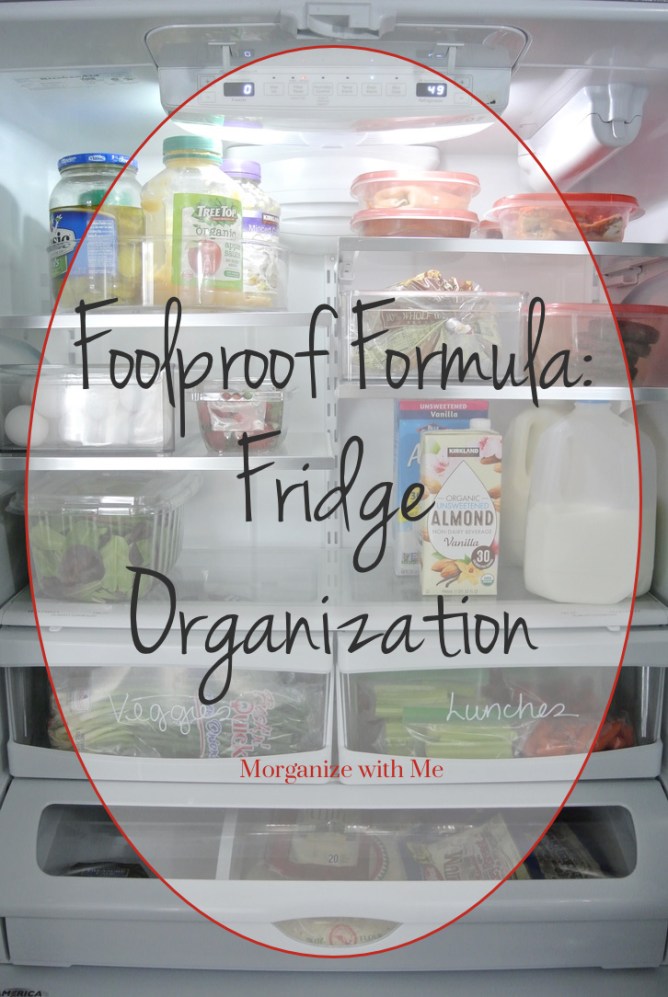 Foolproof Formula for Fridge Organization at I'm an Organizing Junkie blog