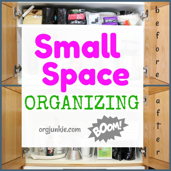 small space organizing