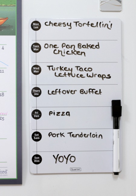 menu planner