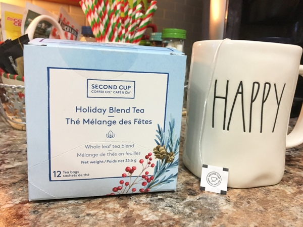 Second Cup Holiday Blend Tea