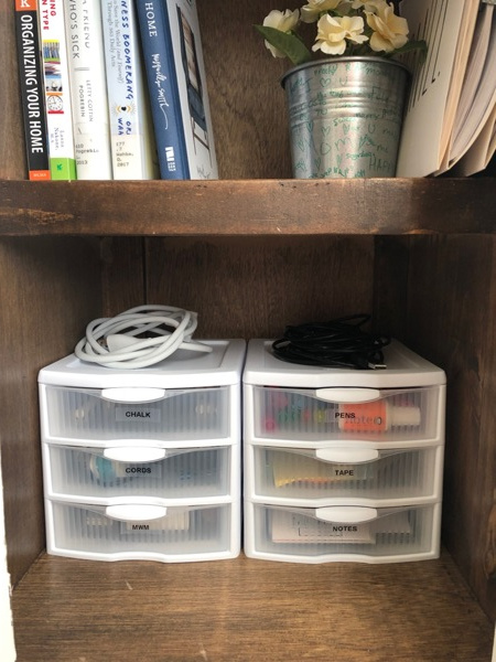 Organizing a Home Office to Work for You and Your Family at I'm an Organizing Junkie blog