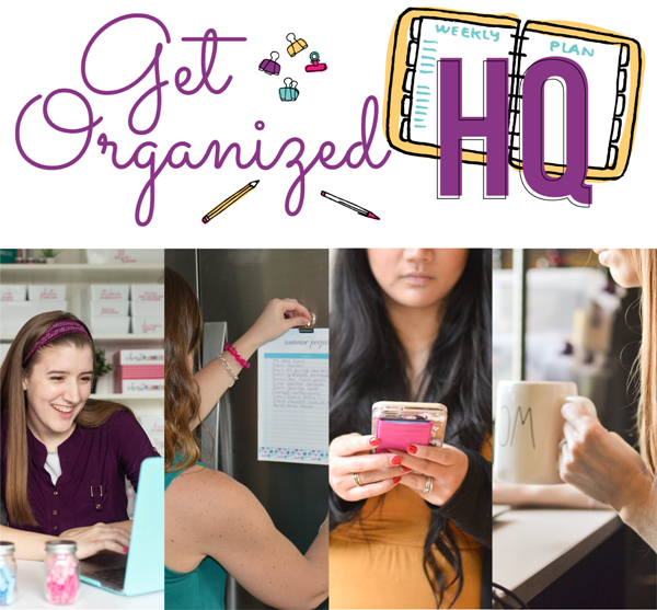 Get Organized HQ FREE Online Organizing Event!