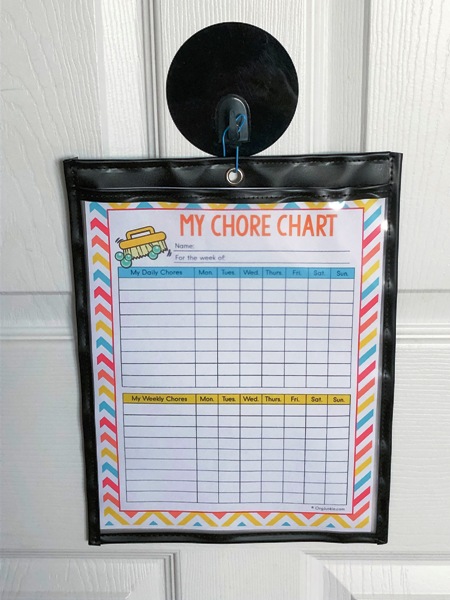 My chore chart