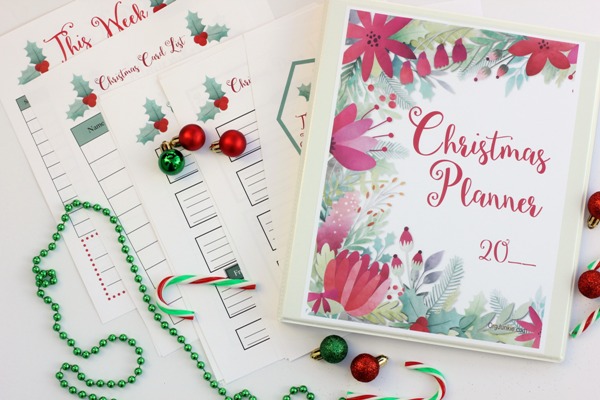 Soon to be released free printable Christmas Planner