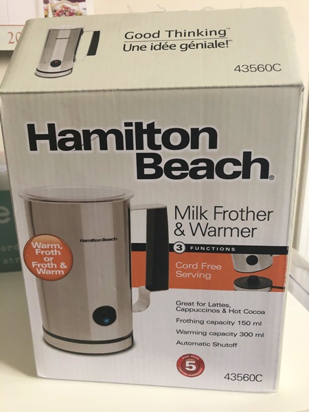 Hamilton Beach Milk Frother