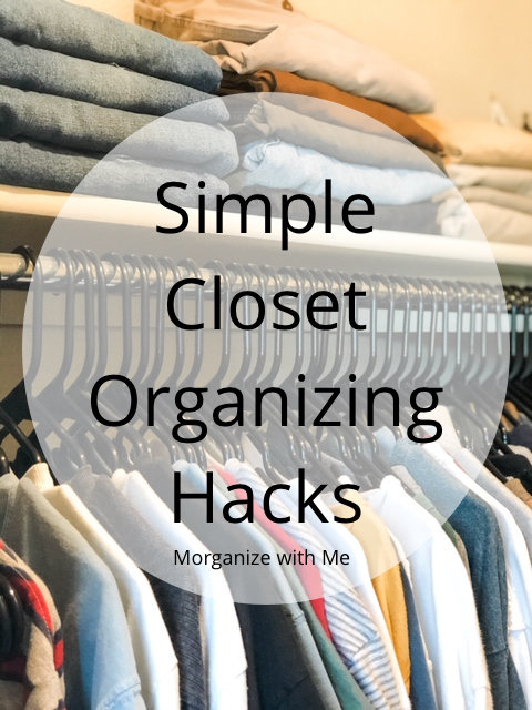 Simple Closet Organizing Hacks to Get the Job Done at I'm an Organizing Junkie blog