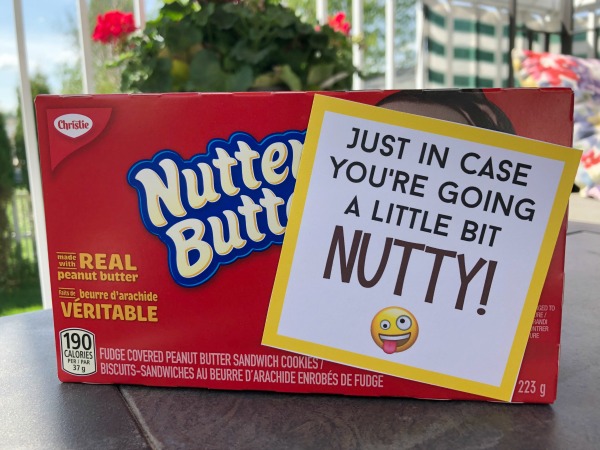 Nutter Butter with printable