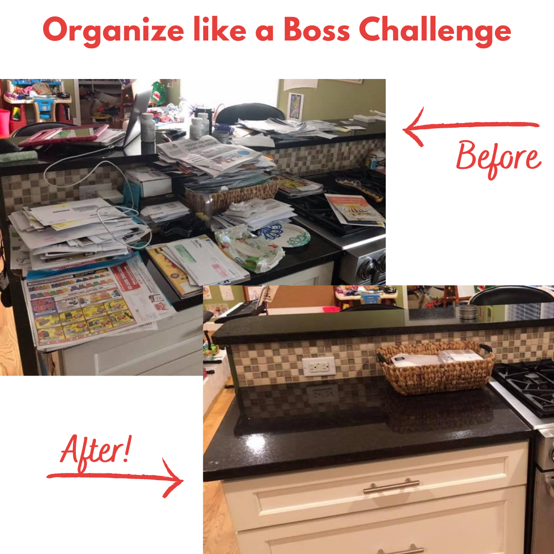 organize like a boss challenge
