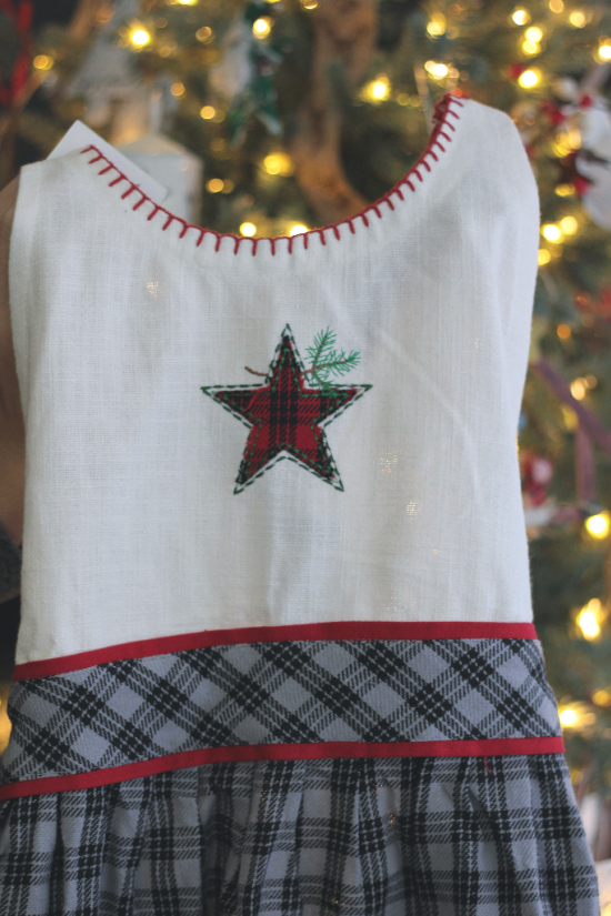 cute Christmas apron