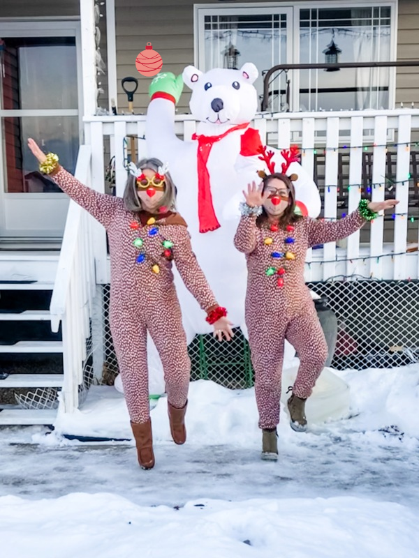 Silly Reindeer Runs to Bring Joy at Christmas