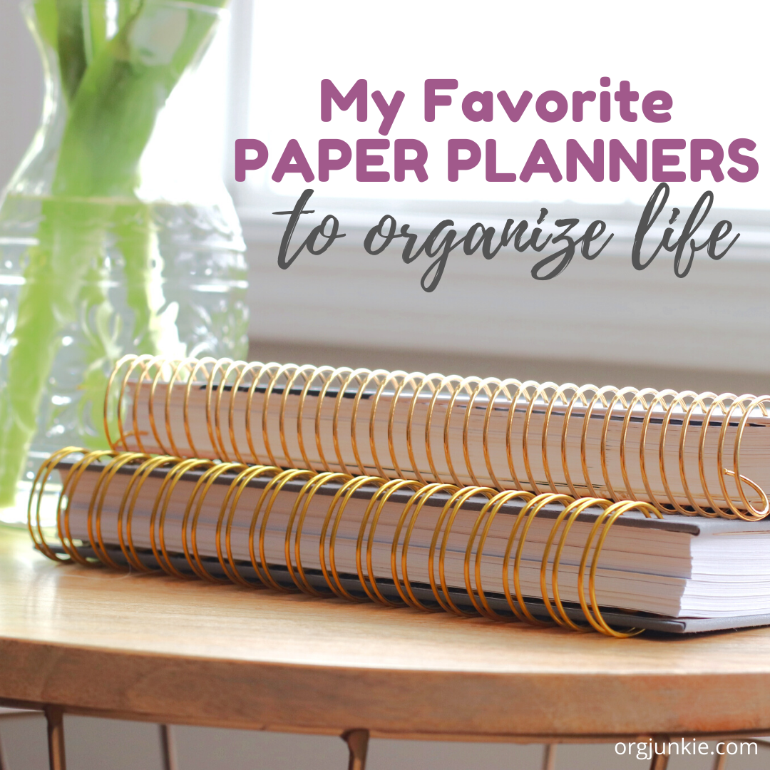 My Favorite Paper Planners