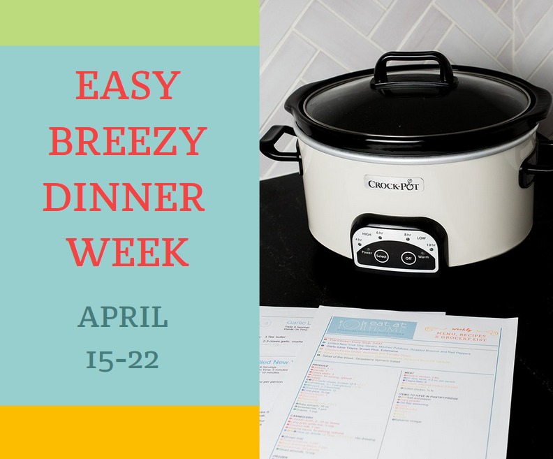Get Control of Dinner with Easy Breezy Dinner Week FREE 