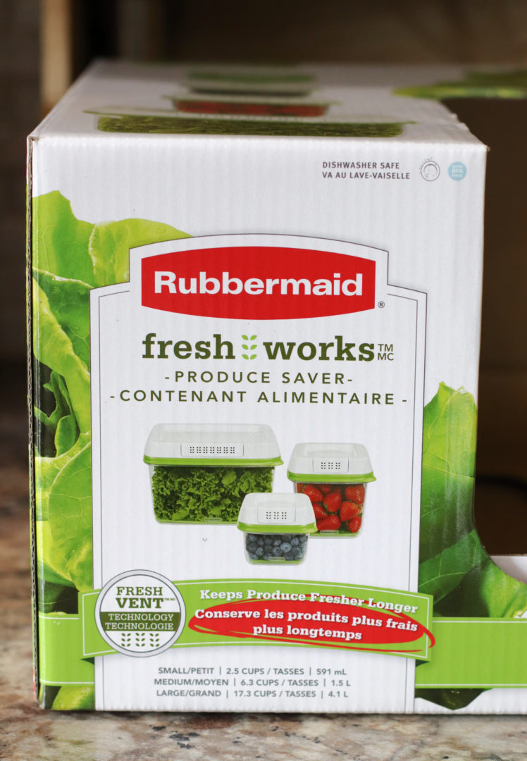Rubbermaid Fresh Works containers