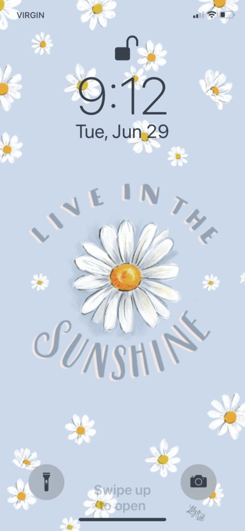 Live in the Sunshine free wallpaper