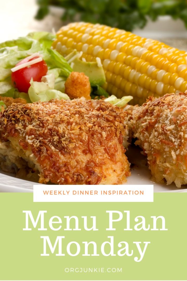 Menu Plan Monday for the week of June 14/21: Weekly Dinner Inspiration at I'm an Organizing Junkie blog